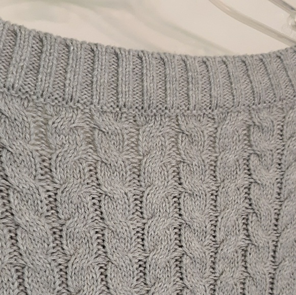 COTTON CASHMERE PULLOVER SWEATER, XL - Picture 5 of 7